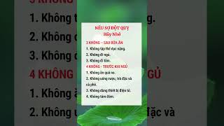 NẾU SỢ ĐỘT QUỴ HÃY NHỚ #reels #xuhuong #suckhoe