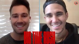 Carlos PenaVega And James Maslow Tease NEW Big Time Rush Music!