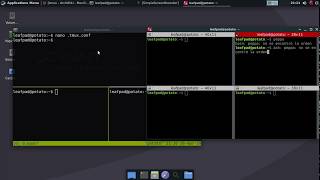 Hablando de Sakura+Tmux(Alternativa Terminator)