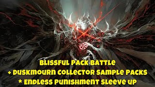 Blissfull Pack Battle - pick the inners then Battle! + Duskmourn Collector Sample Packs + Giveaways