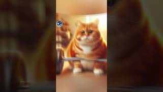 Fat Cat Happy Story #cats #story 💪🥊👊