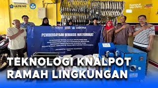 Penerapan Teknologi Electroplating & Anodizing pada Knalpot Kendaraan Bermotor di Tegaltirto, Sleman