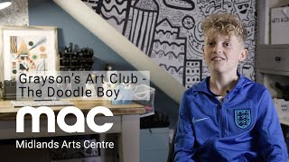 Grayson's Art Club | Artists and their Studios - Joe Whale aka The Doodle Boy