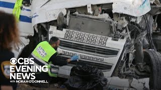 Israel investigating deadly crash at bus stop as possible terrorrism