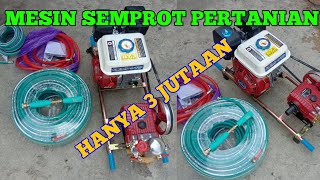 Mesin Semprot Pertanian - Mesin Steam Motor & Mobil