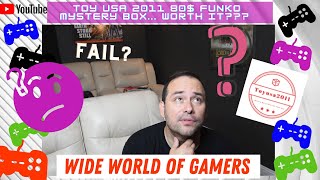 ToyUSA2011 80$ Funko Pop Mystery Box 2 of 4 FAIL. Is it really worth it? Watch and see...