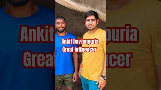 meeting with ankit Bayianpuria #influencer #viral #viralshorts #ytshort