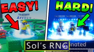 SOLS RNG BEST LUCK SPOTS...