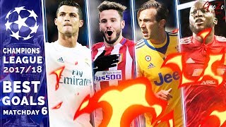 Champions League Best Goals 2017/18 | Matchday #6