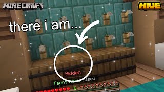 being a BOSS (sort of) in MINECRAFT HIDE & SEEK!!!