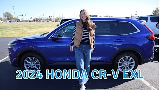 Can the 2024 Honda CR-V EXL fit 3 across?