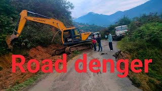 Arunachal Pradesh parchi polo Road denger repairing road