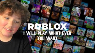 🍩 Roblox live with MinetheJ and fans get to PICK THE GAME