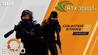 RTX 3080Ti | Counter-Strike 2  | Ryzen 5 5600 | 1440p | Very High and Low Settings