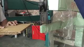 Make thick board stiching machine