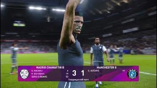 1/8  финала Лиги Чемпион UEFA Real Madrid VS Manchester City 2020/2019