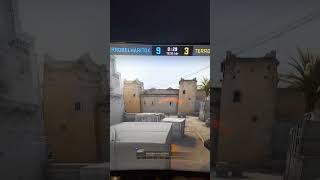 Counter-Strike Global Offensive gameplay-Dust 2-Nice 1v2!