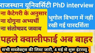 UNIRAJ PAT Geography में पारदर्शिता नहीं, विवाद होने के बावजूद भी नही डाली कैटेगरी के अनुसार कट ऑफ