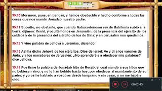 REAVIVADOS POR SU PALABRA JEREMIAS 35