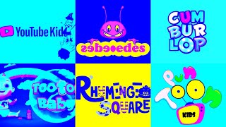 Best logo Compilation Effects: YouTube kids, CUMBURLOP, kidipedes, Too Too Baby logo Effects