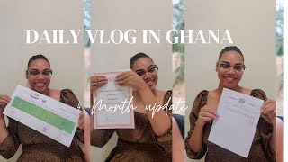 #7 Daily Vlog in Ghana | Things I've accomplished in Ghana | The Blessed Halls