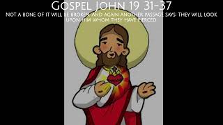 Reflection for Children | Gospel John 19 31-37 |  7 June 2024