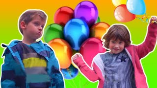 Balloon Kids song Education video & Nursery Rhymes