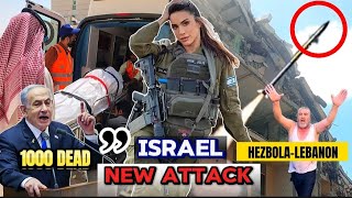 ISRAEL NEW ATTACK IN HEZBOLA-LEBANON CLAIMED 1000 LIFE'S INCLUDING ONE KENYAN NANNIE