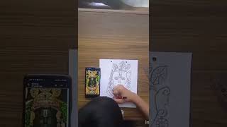 Ayodhya style Shri Ram lala drawing part (2)#jaishreeram #paintingtutorial #viral