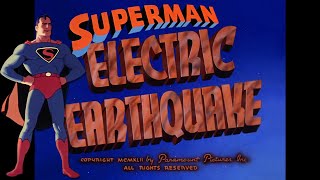 Supermen - Električni zemljotres (1942), remastered