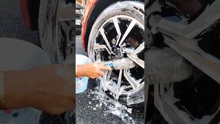 New Alloy & Tyre Brush Does A Good Job #shorts #carwash #shortvideo