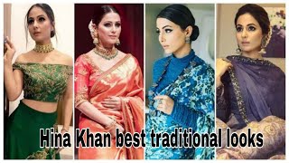 Hina Khan lookbook :Hina khan looks ravishing in the indian traditional & gives major dressing goals