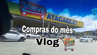 Compras do mês de Outubro |2024 Vlog no mercado