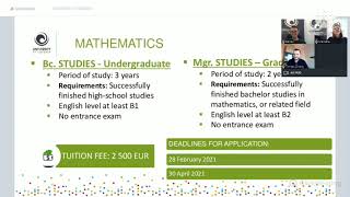 29-01-2021 Webinar on study in University of Ostrava