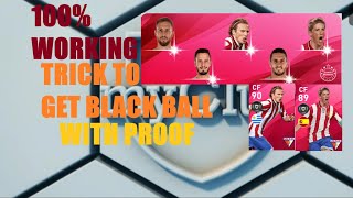 Trick to get black ball from - Iconic moment - Madrid Rosas RB| pes 2020 mobile |