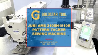 Trade Show - JUKI AMS-210EN1510R Pattern Tacker Sewing Machine - Goldstartool.com - 800-868-4419