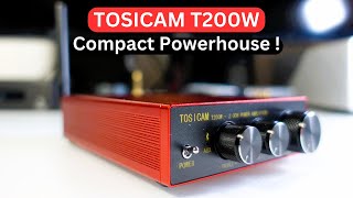 TOSICAM T200W 5.1 Bluetooth Stereo Power Amplifier Review - Compact Powerhouse for HiFi Enthusiasts