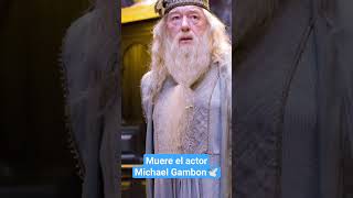 Muere el actor Michael Gambon quien interpretó a Albus Dumbledore en las películas de Harry Potter