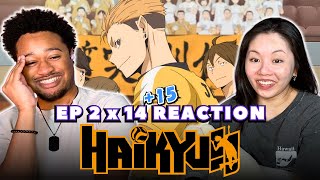 PARTY TEAM CAME TO PLAY! | *Haikyuu!!* S2 Ep 14 & 15 (FIRST TIME REACTION)