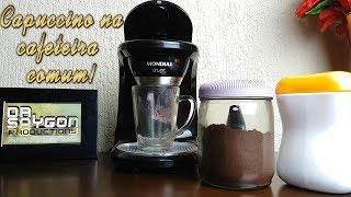 Fazendo capuccino em cafeteira elétrica comum 😛 Mondial Smart C18 ou similares