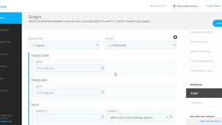 IATI AidStream Video series: Uploading budget data