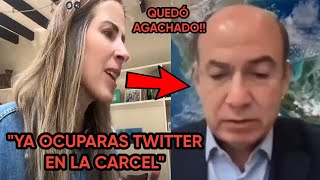 ESTO NO PUEDE SER! CONDUCTORA DE TV AZTECA ESTALLA CONTRA CALDERON Y LE DICE QUE EL CAERÁ PRONTO