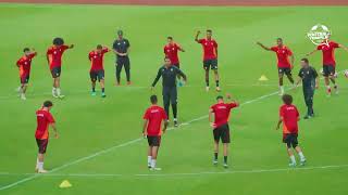 NIGERIA VS LIBYA AFCON QUALIFIERSR: WATCH THE FINAL TRAINING SESSION