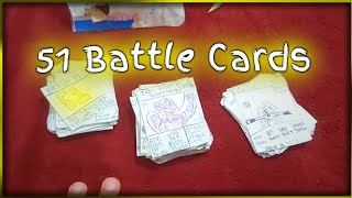 O Jogo de Cartas que Criei com meu amigo! 51 Battle