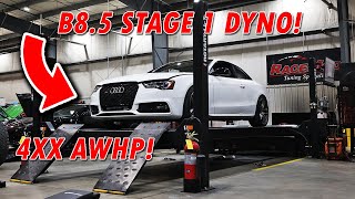 My Stage 1 Audi S5 B8.5 Made OVER 400 Horsepower On a Dyno!