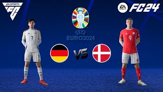 Germany v Denmark Live FC24 Euro Cup 2024