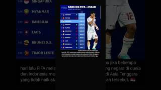 RANKING INDONESIA DI FIFA UPDATE 20 JUNI 2024 #football#indonesia#ranking#fifa#shorts