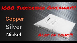 1000 subscriber giveaway