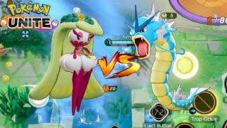 Tsareena vs Gyarados Ultimate Battle 💥|| Pokemon unite