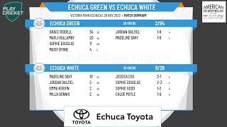 Goulburn Murray - Riverside Concrete Cutting Senior Women's - Rd7 - Echuca Green v Echuca White